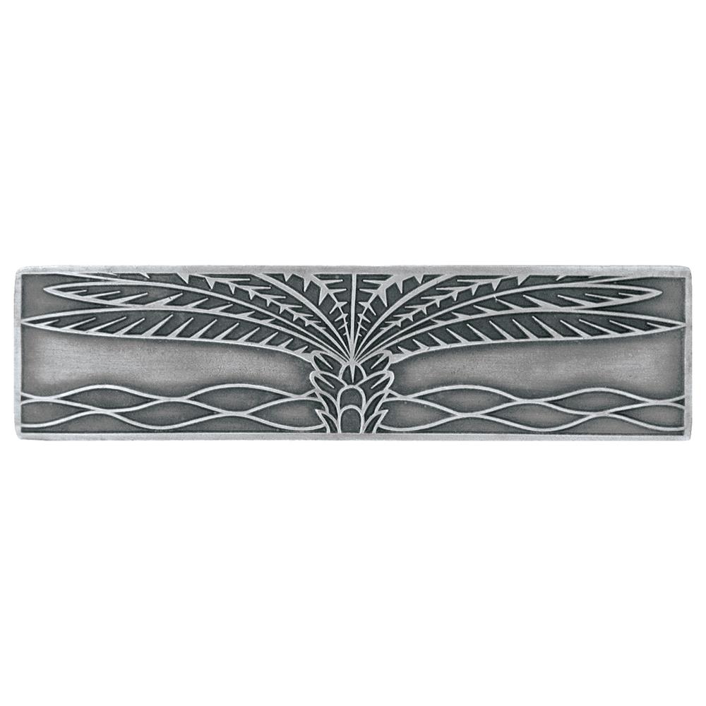 Notting Hill NHP-323-AP Royal Palm Pull Antique Pewter (Horizontal)